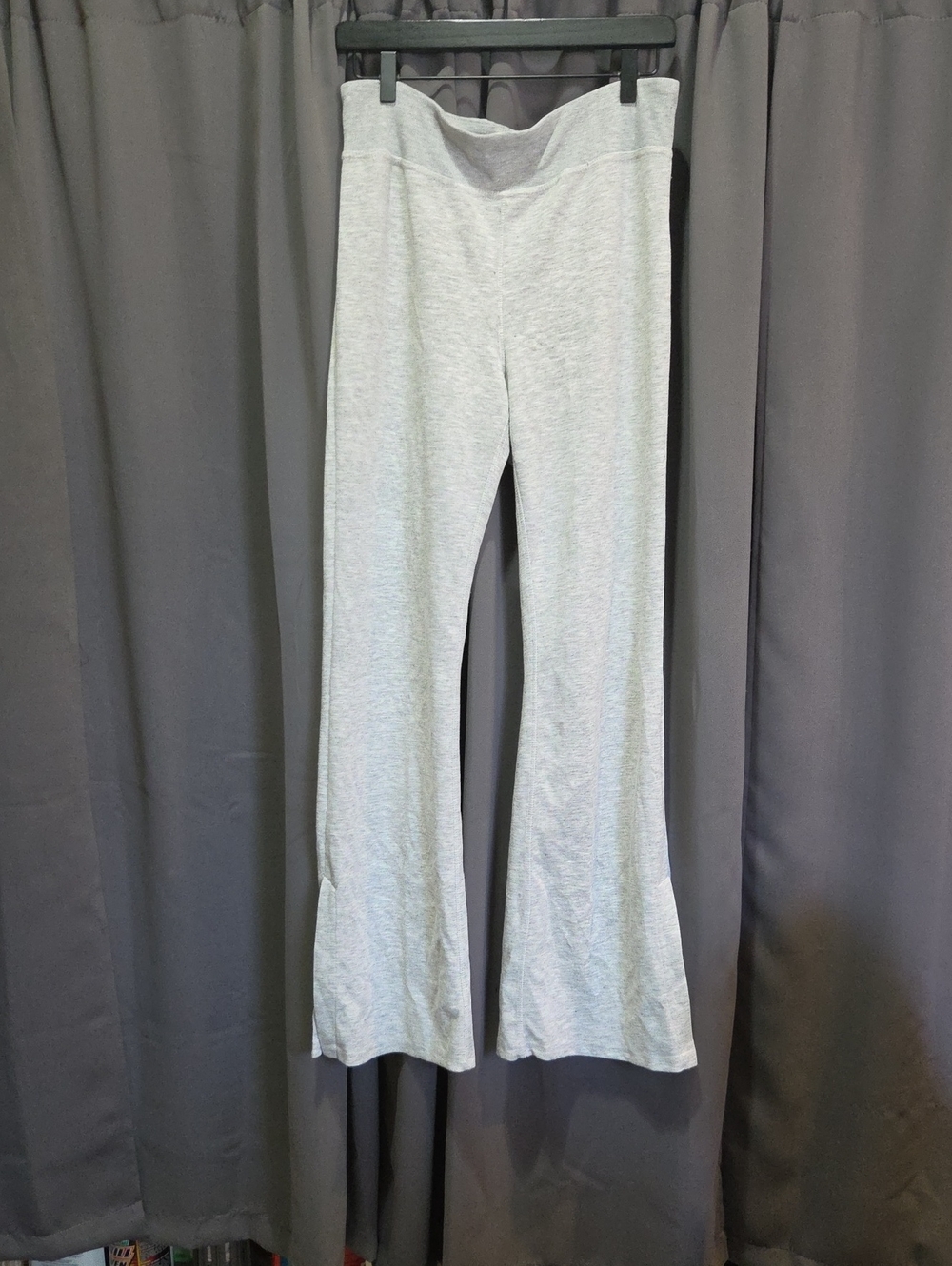 Light Gray Women's Flare Yoga Pants